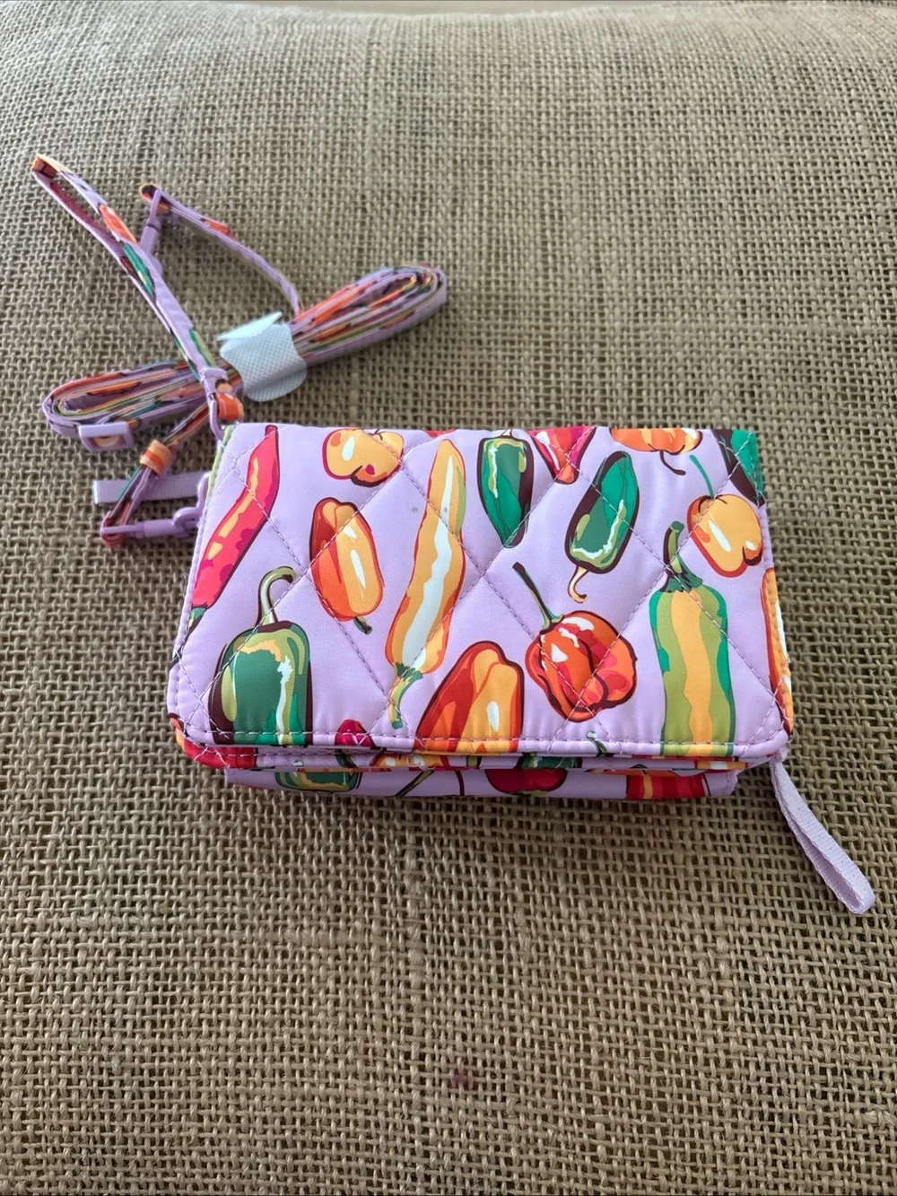 NWOT Vera Bradley Essential Zip Wristlet Wallet Combo- Spice It Up- Crossbody